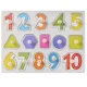 thumbnail image 5 of Tablero de madera para agarrar para bebés, reconocimiento de números, letras y formas, rompecabezas para niños, juguetes educativos para la primera infancia, Montessori Learning TMZ, 5 of 5