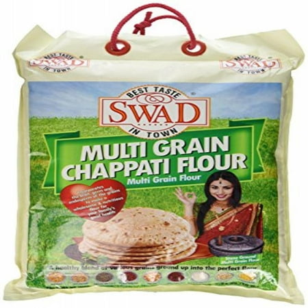 Great Bazaar Swad Chapatti Multi Atta, 10 Pound (Best Atta Flour For Chapati Uk)