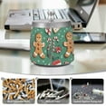 thumbnail image 6 of Yayeee Ashtray with Lid for Cigarette Smokeless Stainless Steel Home Ash Holder, Christmas Gingerbread, 6 of 7