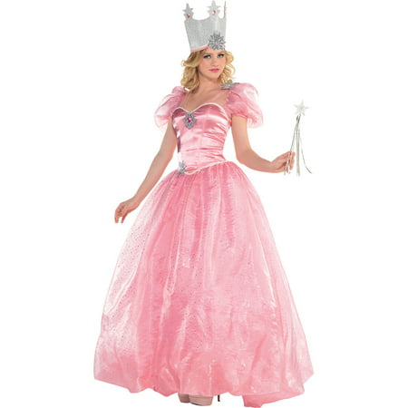 Suit Yourself Glinda Halloween Costume for Women, Wizard of Oz, Includes Accessories