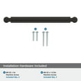 thumbnail image 4 of Amerock Balata 6-5/16 inch (160mm) Center-to-Center Oil-Rubbed Bronze Cabinet Pull, 4 of 6