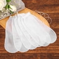 thumbnail image 3 of 8pcs Lint Traps for Washing Machine Hose, with 24pcs Cable Ties Washer Lint Catch Nylon Mesh Lint Collector for Home Laundry Washing Machine Sink Drain Systems Hose Screen Filter (White), 3 of 7