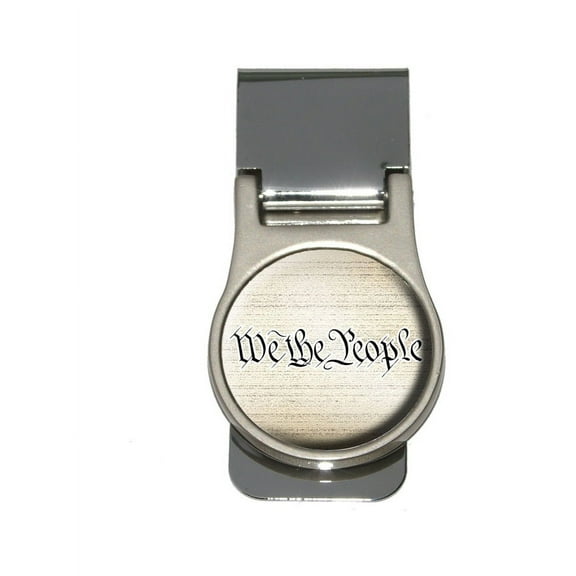 We The People - USA - Constitution Money Clip