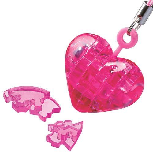 Bepuzzled Mini 3D Crystal Puzzle Heart Fun yet challenging