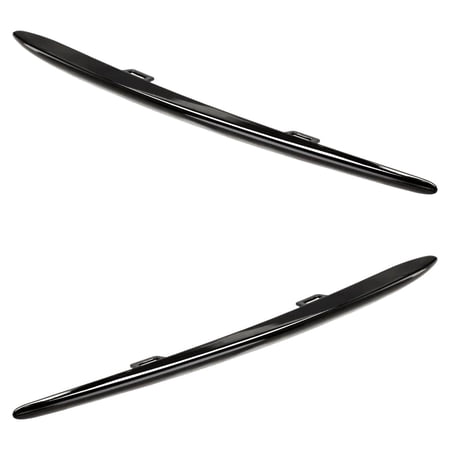 New Left Upper and Right Upper Grille Trim Compatible With Mercedes Benz GLE450 4Matic 6 Cyl 3.0L GLE53 AMG 4Matic 6 Cyl 3.0L 2020-2023 By MB1046195 MB1047195 1678854705 1678854805