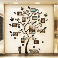 thumbnail image 1 of CAROOTU 3D Acrylic Crystal Wall Sticker Adhesive DIY Stereo Photo Frame Tree Pattern Wear Resistant Home, 1 of 6