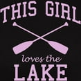 thumbnail image 3 of CafePress - This Girl Loves The Lake T Shirt - Women's Traditional Fit Dark T-Shirt, 3 of 4
