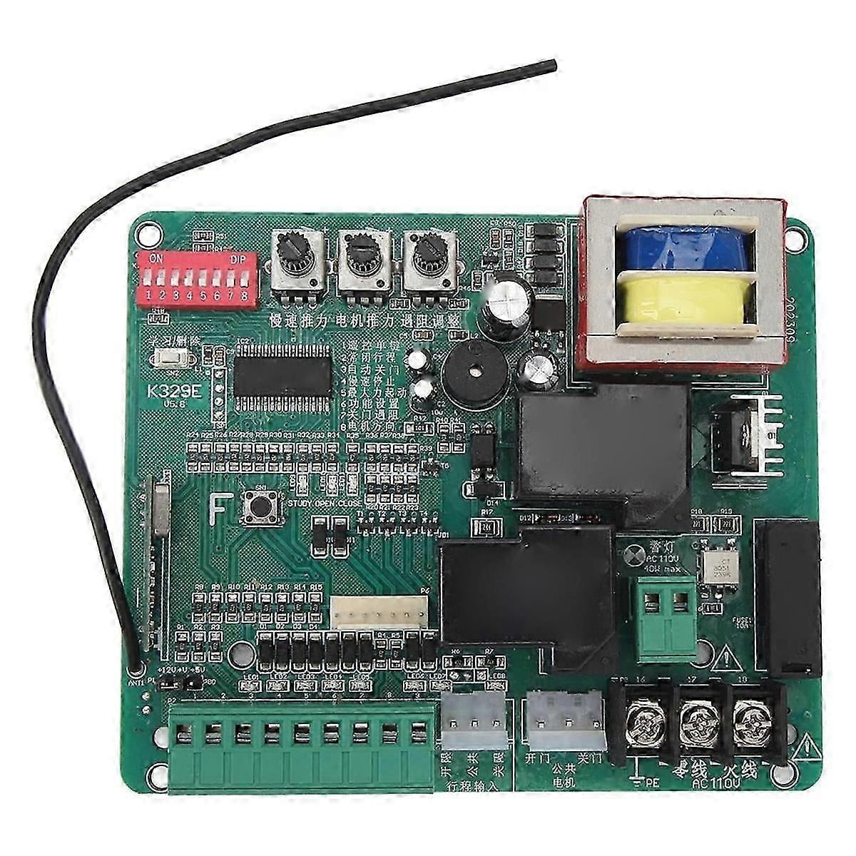 Sliding door operator control board replacement, door motor main PCB ...