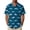 Blue@GC@, variant on CONZONE Mens Hawaii Beach Shirts Short Sleeve Buttons Down Shirts for Men Trendy Shark Graphic Collared Soft Lightweight Summer Tops