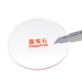 thumbnail image 3 of 1 x1.5MM Thick Flat Sapphire Watch Glass Crystal Replacement Watch Movement Replacing Spare Part, 3 of 7