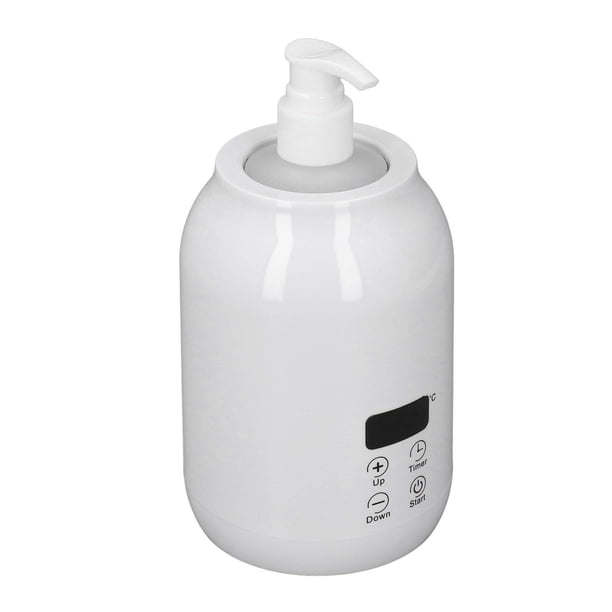 Calentador De Aceite De Masaje, Calentador De Aceite De Masaje De Una Sola Botella, Control Táctil, LED Negro, Enchufe Del Reino Unido, 100-240 V Para La Vida Diaria