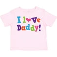 thumbnail image 3 of Inktastic I Love Daddy Girls Girls Toddler T-Shirt, 3 of 5