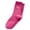 Hot Pink, variant on 10 Pairs Socks For Men Knitted Crew Adorable Embroidery Fleece Lined Unisex Crew Socks,Hot Pink,One Size