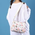thumbnail image 2 of Women's Nylon Crossbody Bag Waterproof Shoulder Purse Multi Pocket Tote Handbag Travel Satchel Messenger Bag Large Capacity Black, 2 of 5
