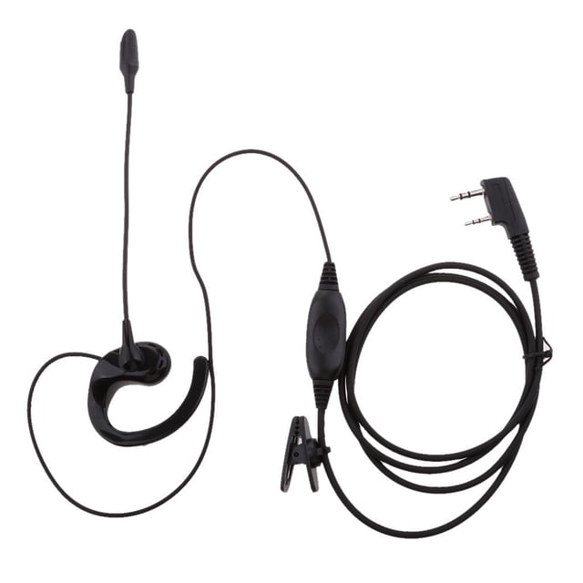 Auricular de Gancho de Oído Sunnimix Alambre de Audio Reemplazo de Micrófono para DIY