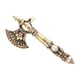 thumbnail image 5 of Broche de Halloween ANGGREK Vintage Tomahawk 6 x 2.8cm, 5 of 8