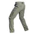 thumbnail image 5 of Outdoor Workwear Pants for Men Stretch Waterproof Ripstop Cargo Pants Lightweight Quick Dry Hiking Pants Multi Pockets Big and Tall Size S-3XL Army Green, 5 of 6