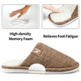 thumbnail image 5 of Ecetana Womens Slippers House Shoes Memory Foam Non Slip Comfortable Bedroom Slipper Women, 5 of 6