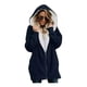 thumbnail image 2 of Chamarra Sudadera Mujer Afelpada Larga Moda Casual 202308 M, 2 of 8