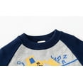 thumbnail image 5 of Uxgjfwu Unisex Kids Sweater Casual Warm Knit Sweater Double-layer Cotton Thread Pullover Top Sweater Sizes 3-8, 5 of 8