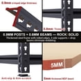 thumbnail image 2 of Nnovaroom Heavy Duty Garage Shelving Unit, Adjustable Metal Storage Shelves, 2400Lbs,5-Tier Boltless Shelf Rack for Basement,Pantry 60"H x 27"W x 11"D, 2 of 10