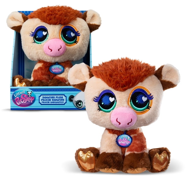 Littlest Pet Shop - Peluche Deluxe - Vaca
