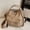 Khaki, variant on PRIYAL Nylon Crossbody Shoulder Bags for Women Top Handle Bag Lightweight Satchel Bags Casual Everyday Purse