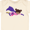 thumbnail image 4 of Inktastic African American Girl, Cape, Superhero Girl Girls Baby Bodysuit, 4 of 5