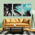 thumbnail image 3 of IDEA4WALL 3 Piece Canvas Wall Art Tropical Palm Trees Canvas Prints Framed Wall Art Decor, 3 of 4