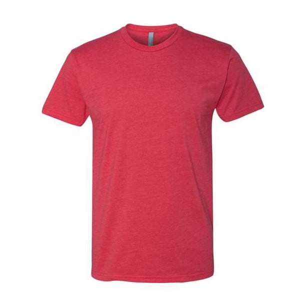 Next Level Mens Premium Fitted CVC Crew Tee (N6210) Rojo l Ropa de siguiente nivel 6210