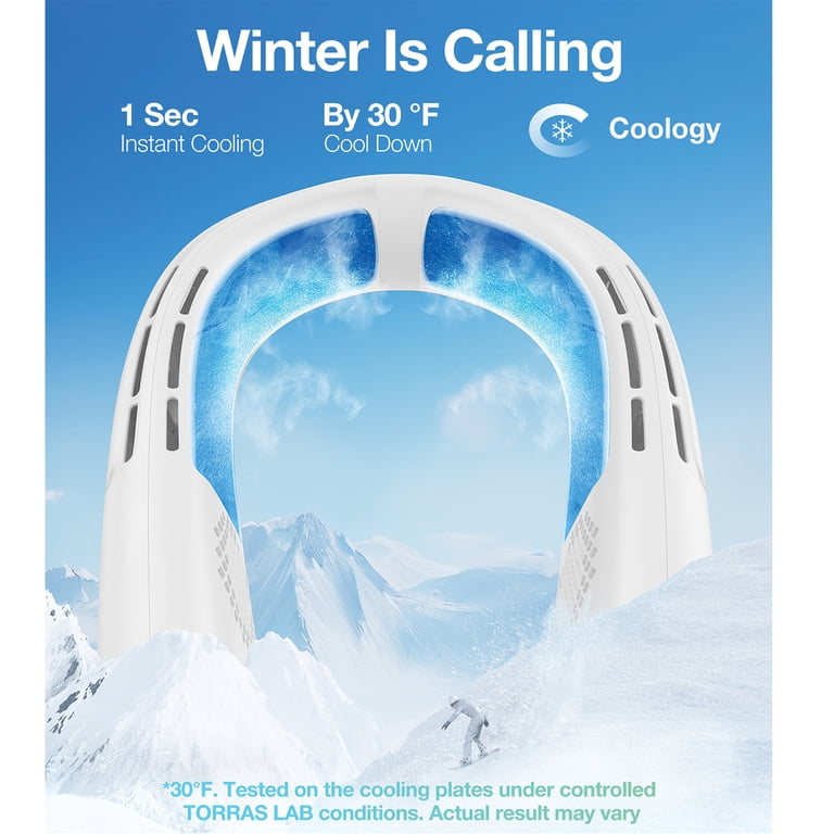 TORRAS COOLIFY 2S Personal AC, Portable Neck Fan, Air Conditioning