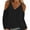 Black, variant on Vedolay Womens Tops Ladies Casual Pullover Striped Round Collar Sweatshirt Black,S
