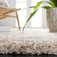thumbnail image 4 of SAFAVIEH Hudson Shag Jack Abstract Area Rug, Ivory/Beige, 5' x 5' Square, 4 of 8