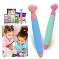 thumbnail image 2 of Cute Touch Screen Pen Stylus Silicon Writing Drawing Handwriting Touch Screen Pen for Kids Compatible with Tablet Phone for iPad Light Pink, 2 of 6