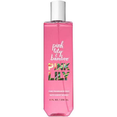 Bath and Body Works Pink Lily & Bamboo Fine Fragrance (Best Pink Body Mist Scent)