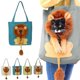 thumbnail image 1 of Bolso de lona para mascotas, bolso de hombro con forma de León, bolso de pecho portátil para mascotas, suministros para perros y mascotas gatos pequeños, 1 of 5