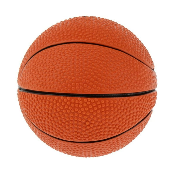 Mini pelotas de futbolín de baloncesto 1/6 de 35 mm, baloncesto de plástico de protección para 2 Yotijar Figura de acción de baloncesto