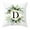 D, variant on Alphabet Throw Pillow Covers Floral Letter Decorative Pillow Cases for Sofa,Couch,Bedroom Car Personalized Last Name Initial Cushion Covers Year-Round Farmhouse Boho Home Decor(17.72*17.72Inch)