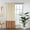 Cream - Brown, variant on 3S Brothers Light Blocking Color Block of Matte Velvet Single Panel Curtains Hanging Back Top Made in Turkey White - Midnight Blue