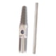 thumbnail image 2 of Kit extractor de tornillos para válvula de tubería y grifo, herramienta de mantenimiento portátil de doble cabezal Cabeza de 0.5 pulgadas, 2 of 8