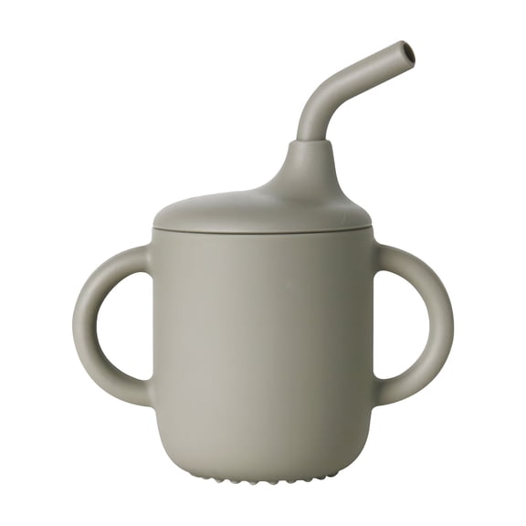 ACDANC Silicone Baby Straw Cup for 6 12 18 Months, Sippy Cup, First Training Cup, Water Drinking Smoothie Cup for Infants Toddlers