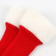 thumbnail image 4 of SuTry Women's Leg Warmers Fashion Winter Solid Color Woolen Knitted Warmkeeping Fabric Cold Weather Heap Socks(Red,Free Size), 4 of 5