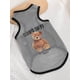 thumbnail image 1 of 1pc Thin Mesh Vest With Bear Printed Pattern For Small Dogs And Cats, Breathable For Summer, 1 of 5