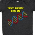 thumbnail image 4 of Inktastic Awesome Dna Boys or Girls Baby Bodysuit, 4 of 5