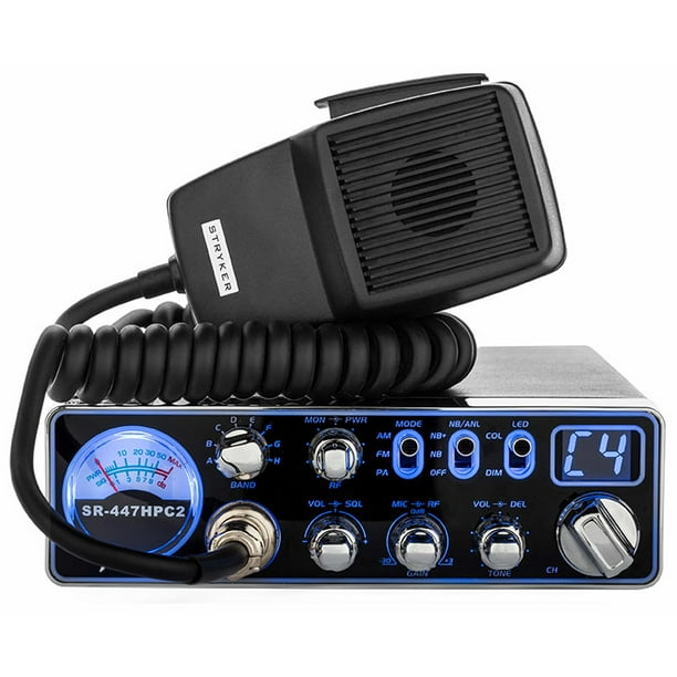 Stryker Compact 10 Meter Radio MultiColor Faceplate Echo and Talkback