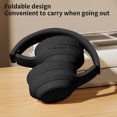thumbnail image 6 of Bluetooth Headphones Wireless Earbuds Over Ear Bluetooth Wireless Headphones Intelligent Noise Reduction HiFi Stereo Foldable Headset With Long Battery Life, Usupdd 2025 Bluetooth Headphones Wireless, 6 of 7