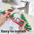 thumbnail image 6 of Sikiie Merry Christmas 1 Splash Guard for Sink Faucet-1 PC Super Absorbent Fast Drying Mat Sink Gadgets-Splash Guard for Kitchen, Sink Mat, 6 of 7