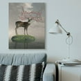 thumbnail image 2 of Stupell Industries Deer Tree Island Abstract Animal Design Canvas Wall Art by Cynthia Decker, 2 of 6