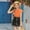 Orange, variant on Shirt Boys Short Sleeve Tops Casual Pink Girls Summer Clothes Clothes for Boys 4T