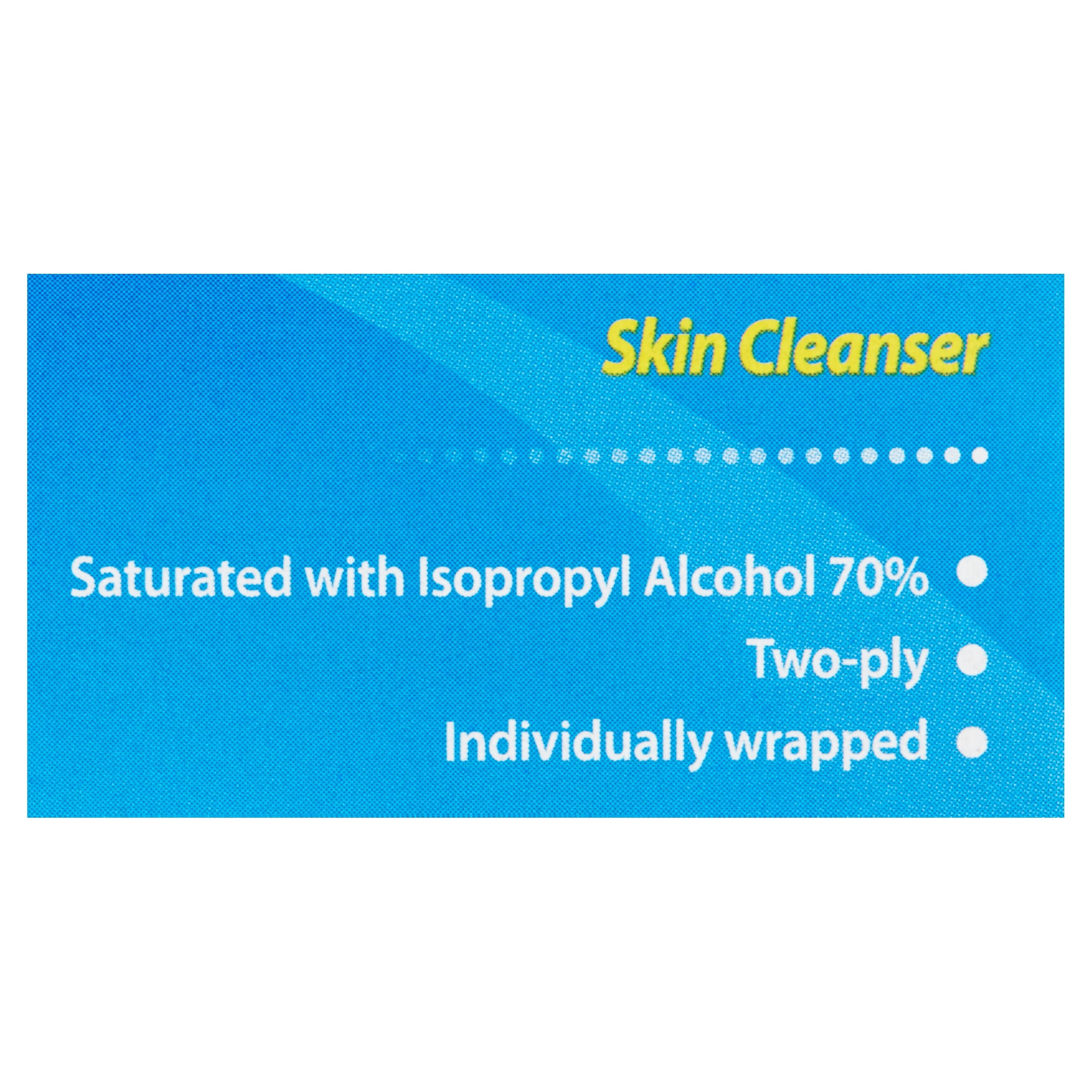 ReliOn Skin Cleanser Sterile Alcohol Swabs, 100 count